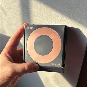 Experience 2 loop earplugs rose gold